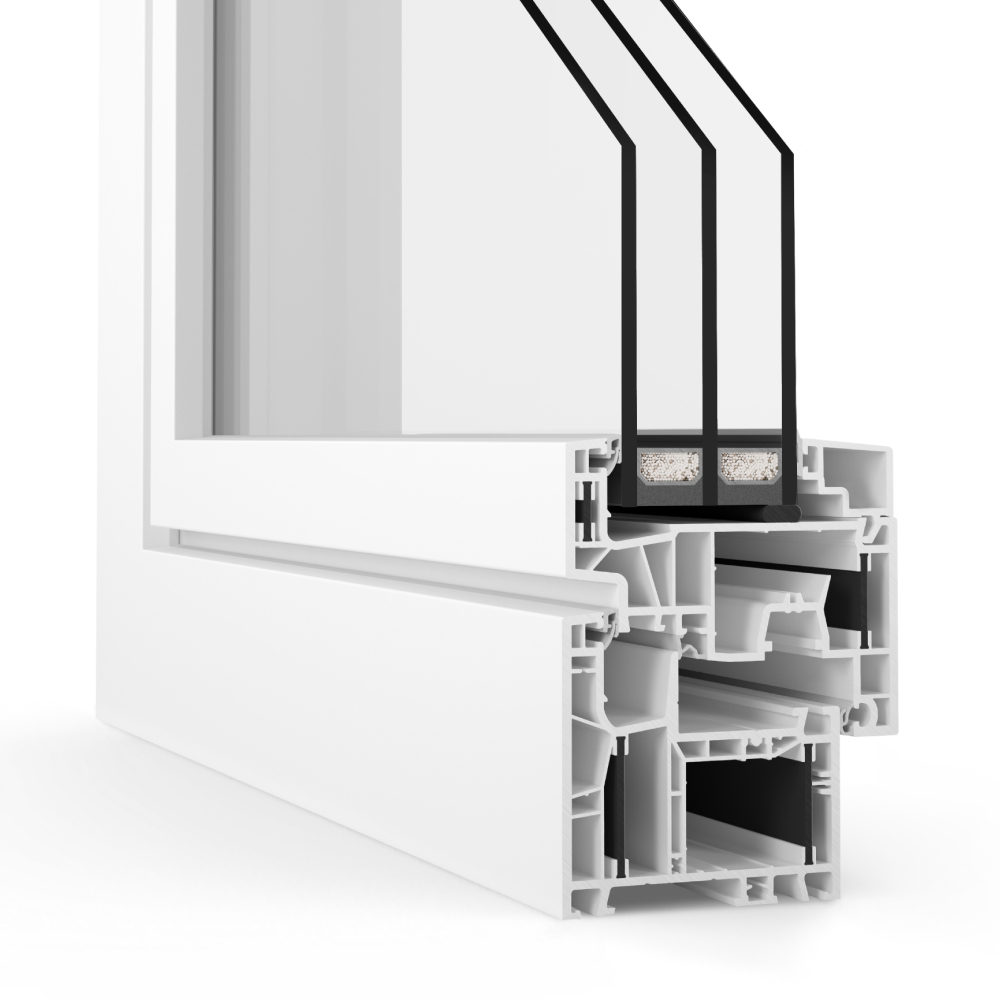 Châssis en pvc