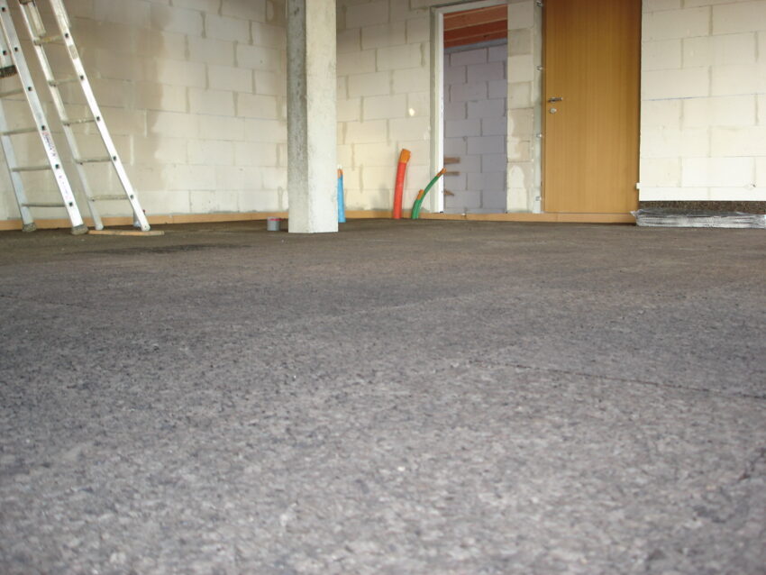 Isolation sol terre plein